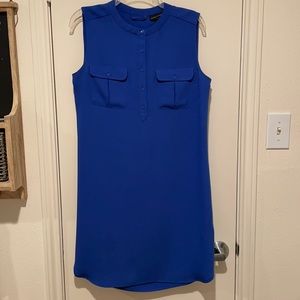 Adrienne Vittadini Blue Dress